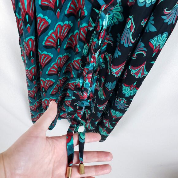 Printfresh Dulce Dress Womens One-Size Plus Kaftan Cocktail Party Maxi Belted - Picture 9 of 12